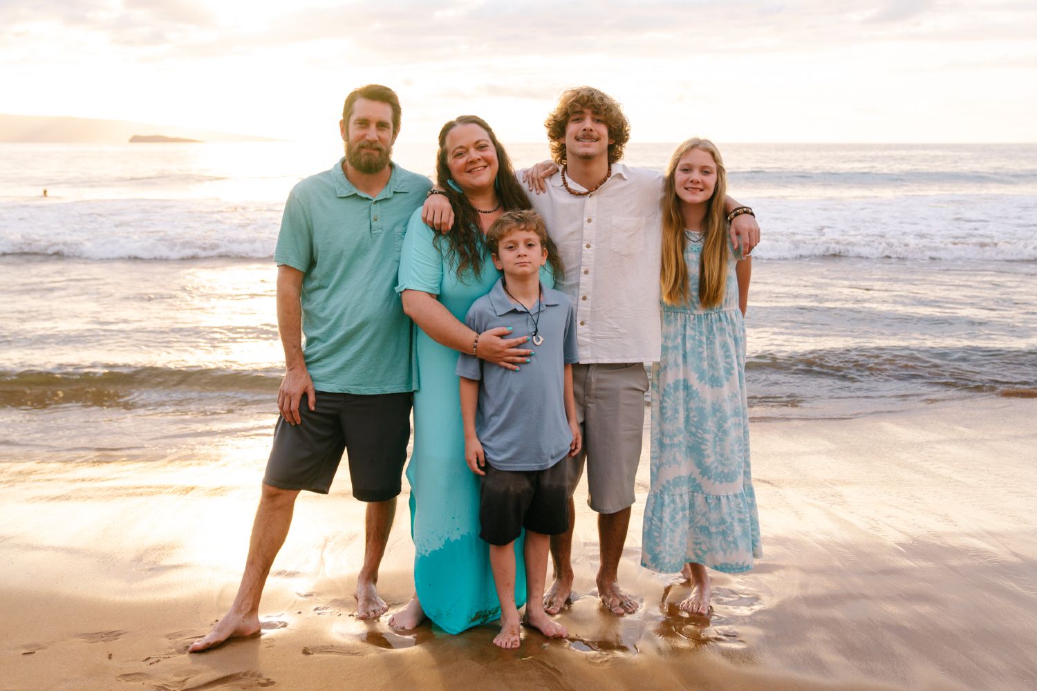 Family photoshoot on Maui
